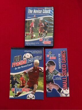 Youth Soccer Coach Bundle DVD plus Educational Coaching Materials Futbol